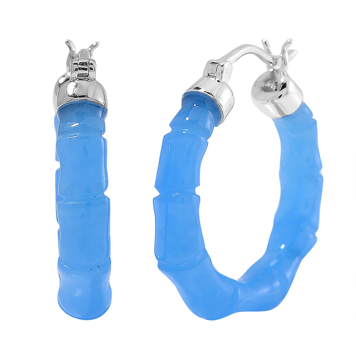 Jade Hoop Earrings — Colorful Elegance in Every Pair