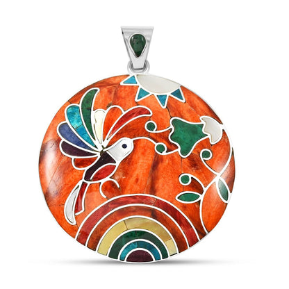 Sunset Multi-Gemstone Pendant — Warmth, Expression & Radiant Individuality