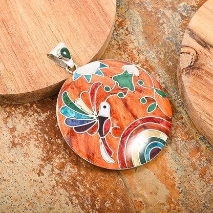 Sunset Multi-Gemstone Pendant — Warmth, Expression & Radiant Individuality