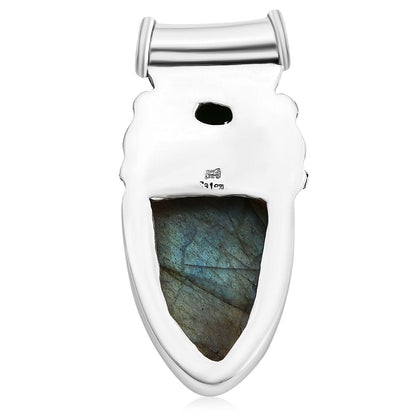 Labradorite & Diopside Pendant – For Inner Strength & Resilience