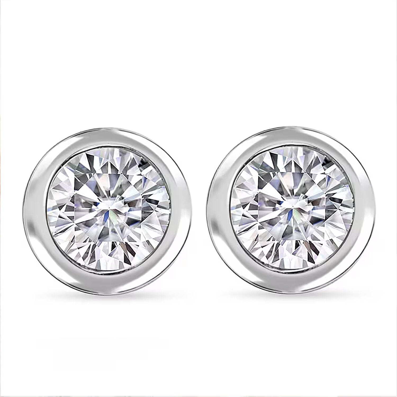 Vibrant Gemstone Stud Earrings — Elegant Sparkle & Timeless Beauty