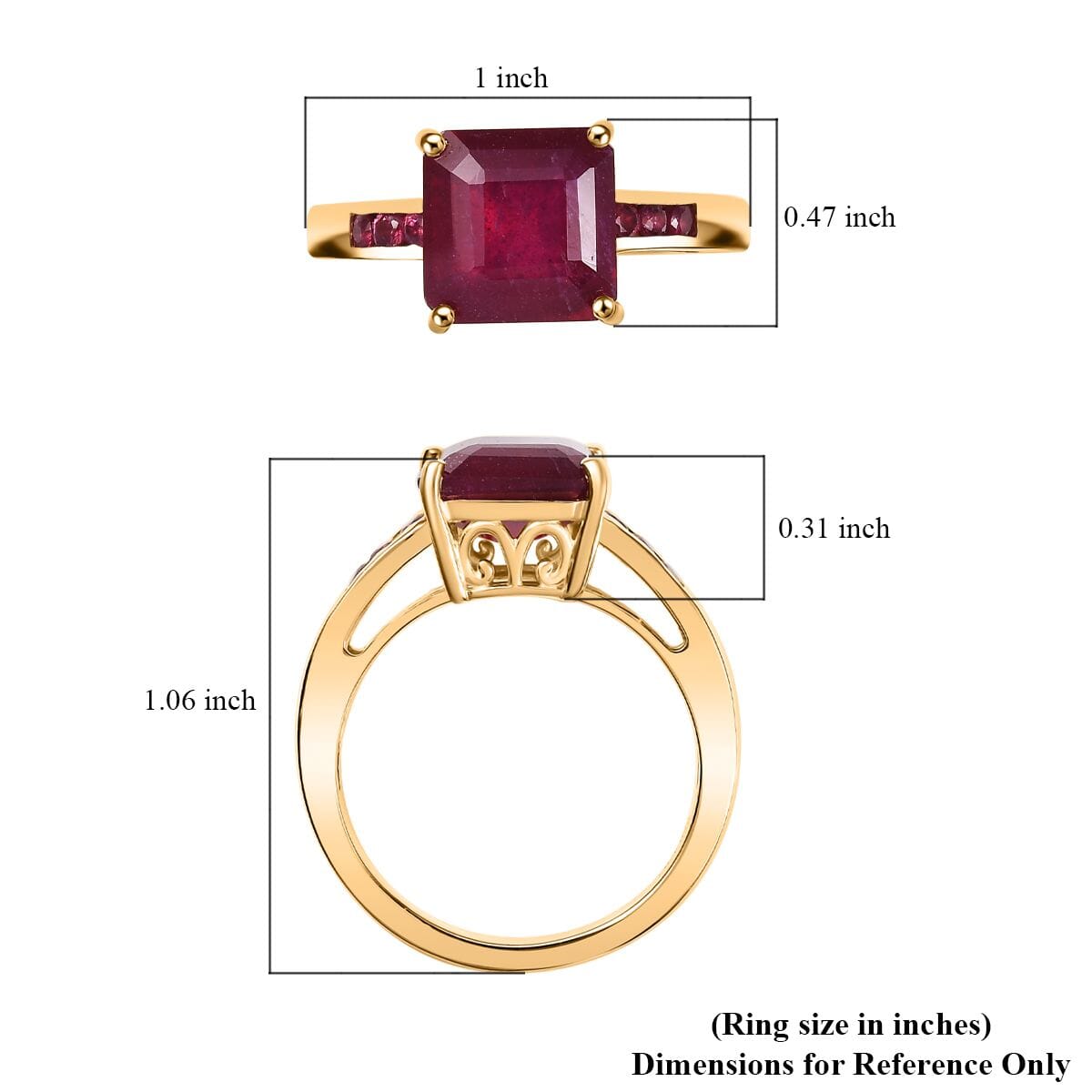 Niassa Ruby Ring in Art Deco - Confidence & Courage Combined