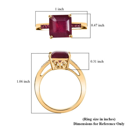 Niassa Ruby Ring in Art Deco - Confidence & Courage Combined