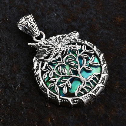Bali Legacy Abalone Shell Dragon Pendant – A Symbol of Strength and Transformation