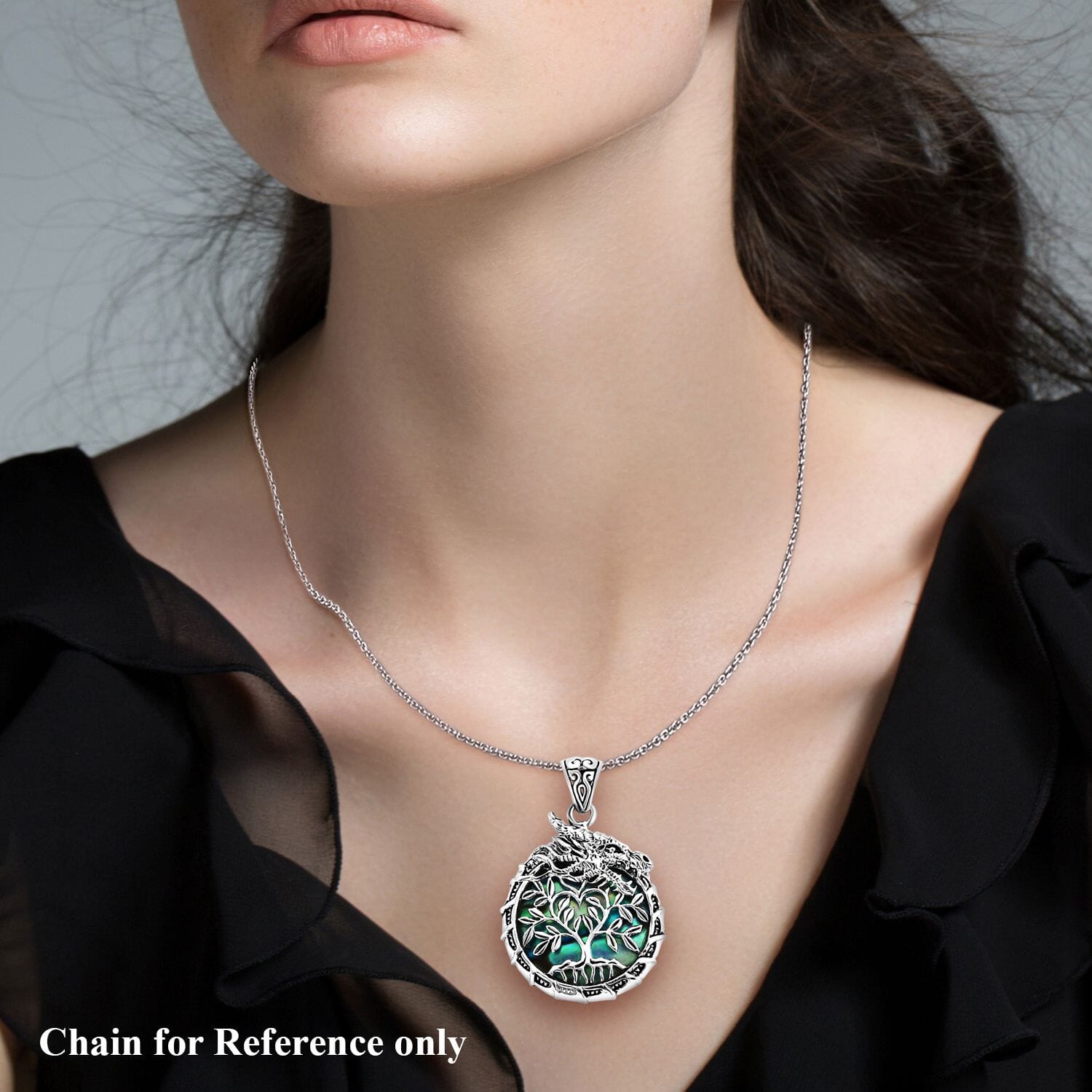 Bali Legacy Abalone Shell Dragon Pendant – A Symbol of Strength and Transformation