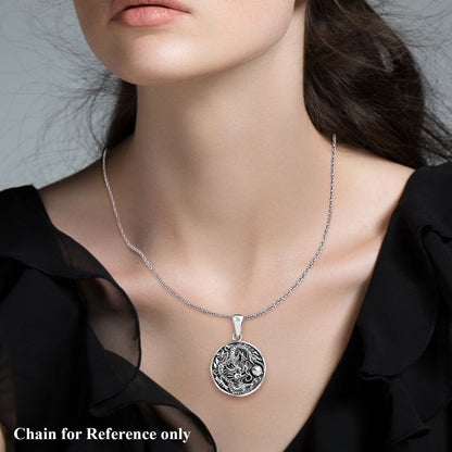 Bali Legacy Sterling Silver Hamsa Pendant – A Symbol of Protection and Strength