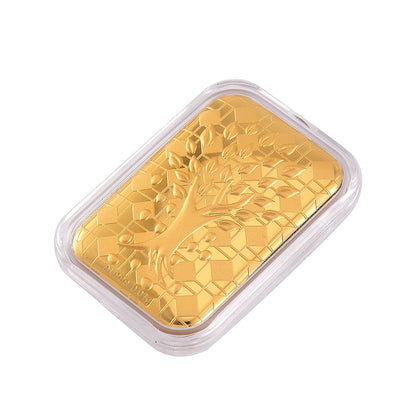 24K Gold Emboss Sheet Collection – Tree of Life, Lady Fortuna & Serpent (10mg)