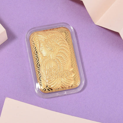 24K Gold Emboss Sheet Collection – Tree of Life, Lady Fortuna & Serpent (10mg)