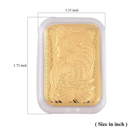 24K Gold Emboss Sheet Collection – Tree of Life, Lady Fortuna & Serpent (10mg)
