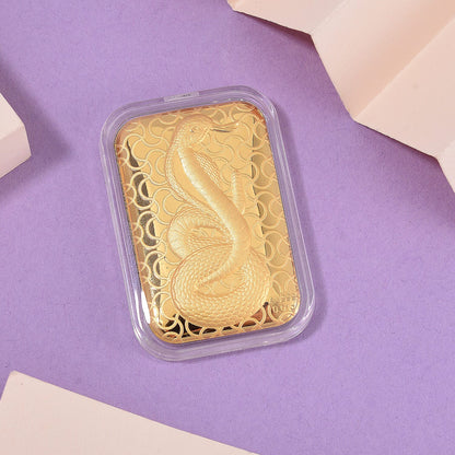 24K Gold Emboss Sheet Collection – Tree of Life, Lady Fortuna & Serpent (10mg)