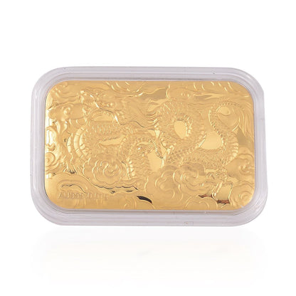 Collectible 24K Gold Dragon Emboss Sheet - Symbol of Luck & Protection