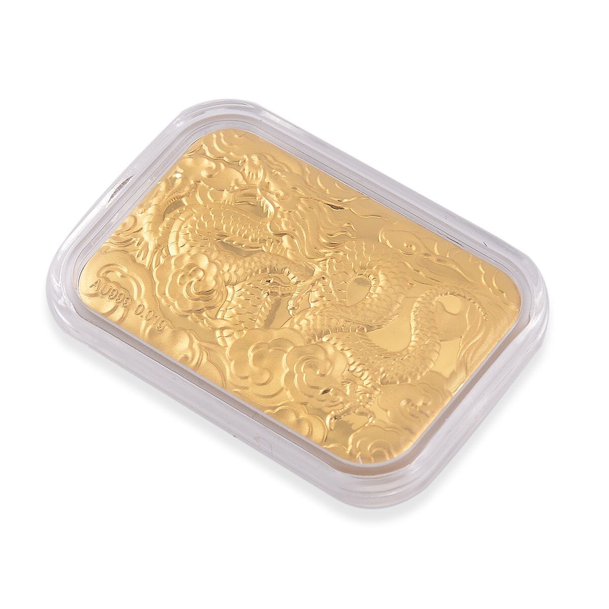 Collectible 24K Gold Dragon Emboss Sheet - Symbol of Luck & Protection