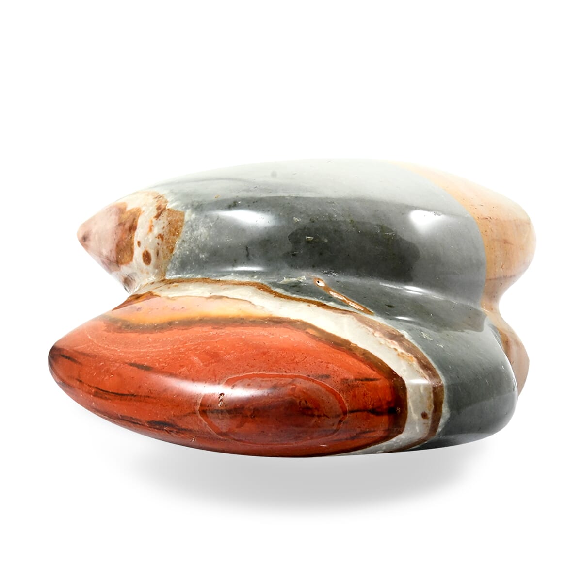 Multi Jasper Double Heart – Add Love and Balance to Your Space