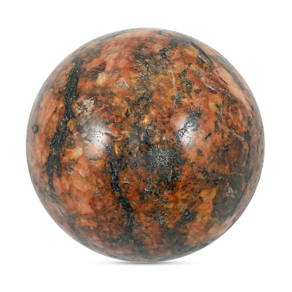 Orange Moonstone Gemstone Sphere – Enhance Your Energy Flow