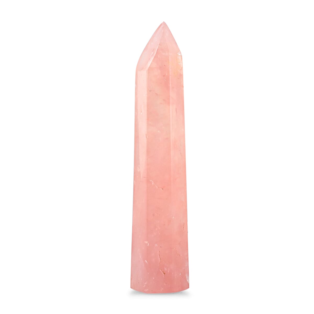 Rose Quartz Prism Tower – Add Love and Elegance to Any Room