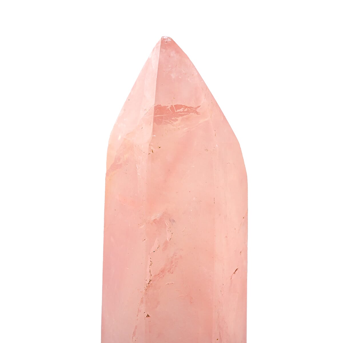 Rose Quartz Prism Tower – Add Love and Elegance to Any Room