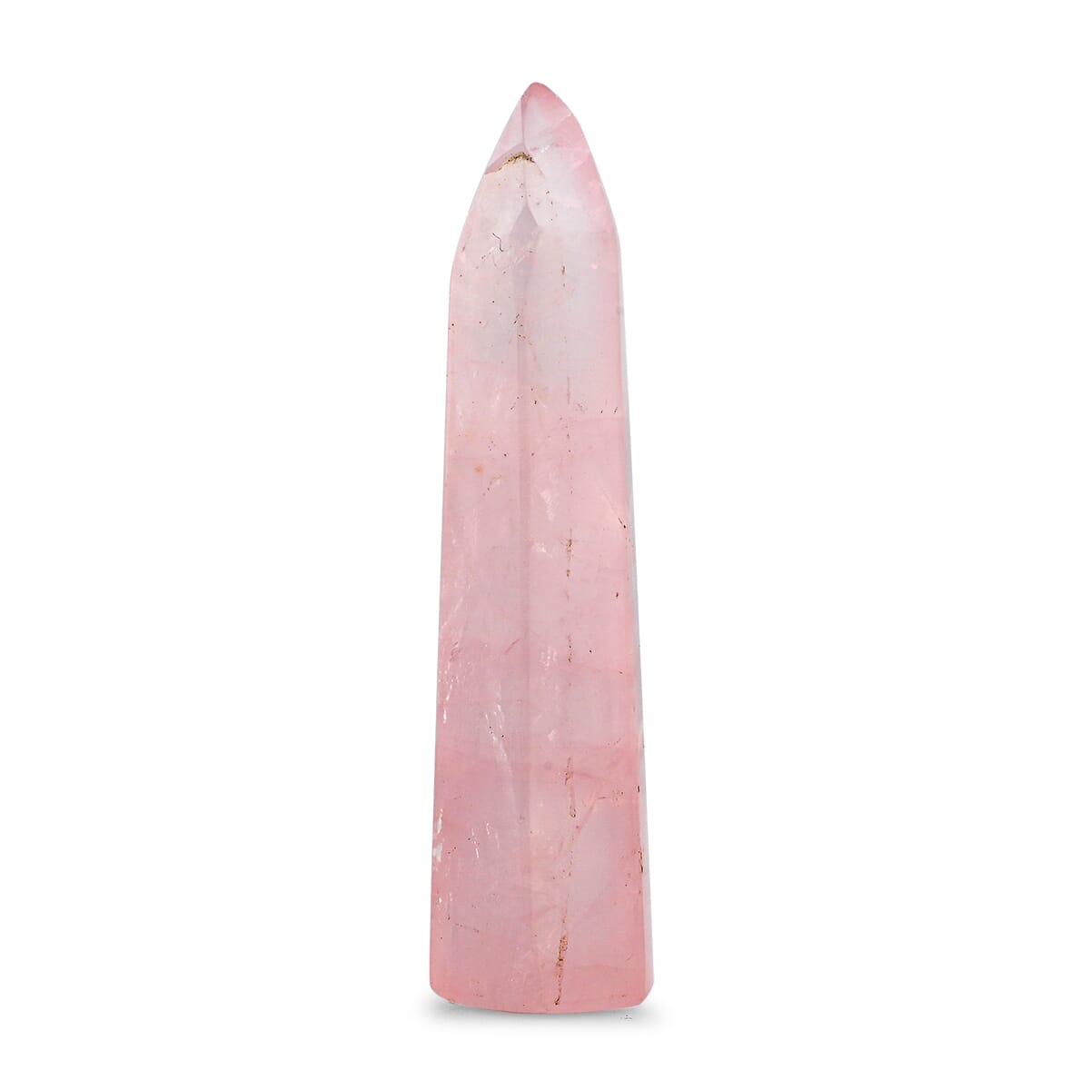 Rose Quartz Prism Tower – Add Love and Elegance to Any Room