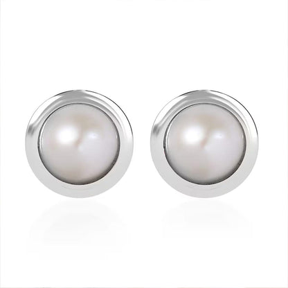 Vibrant Gemstone Stud Earrings — Elegant Sparkle & Timeless Beauty