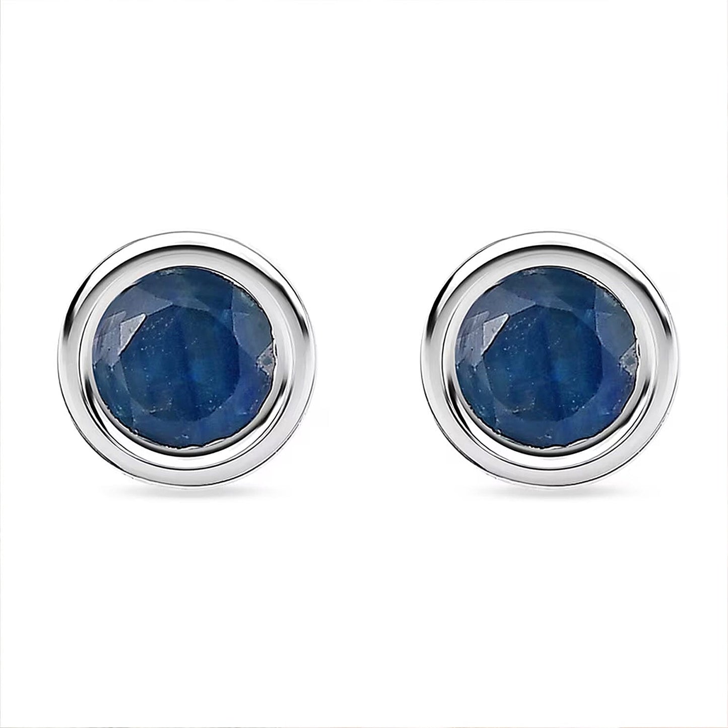 Vibrant Gemstone Stud Earrings — Elegant Sparkle & Timeless Beauty