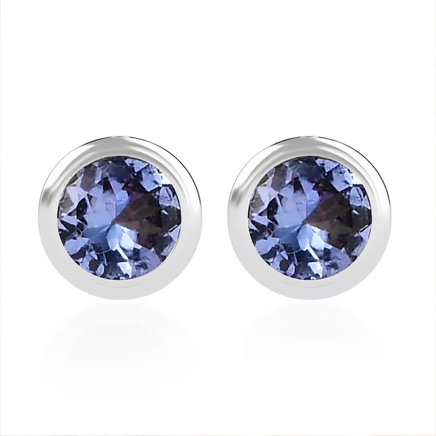 Vibrant Gemstone Stud Earrings — Elegant Sparkle & Timeless Beauty