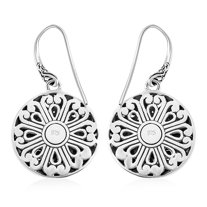 Bali Legacy Sterling Silver Floral Earrings – A Timeless Expression of Craftsmanship and Beauty