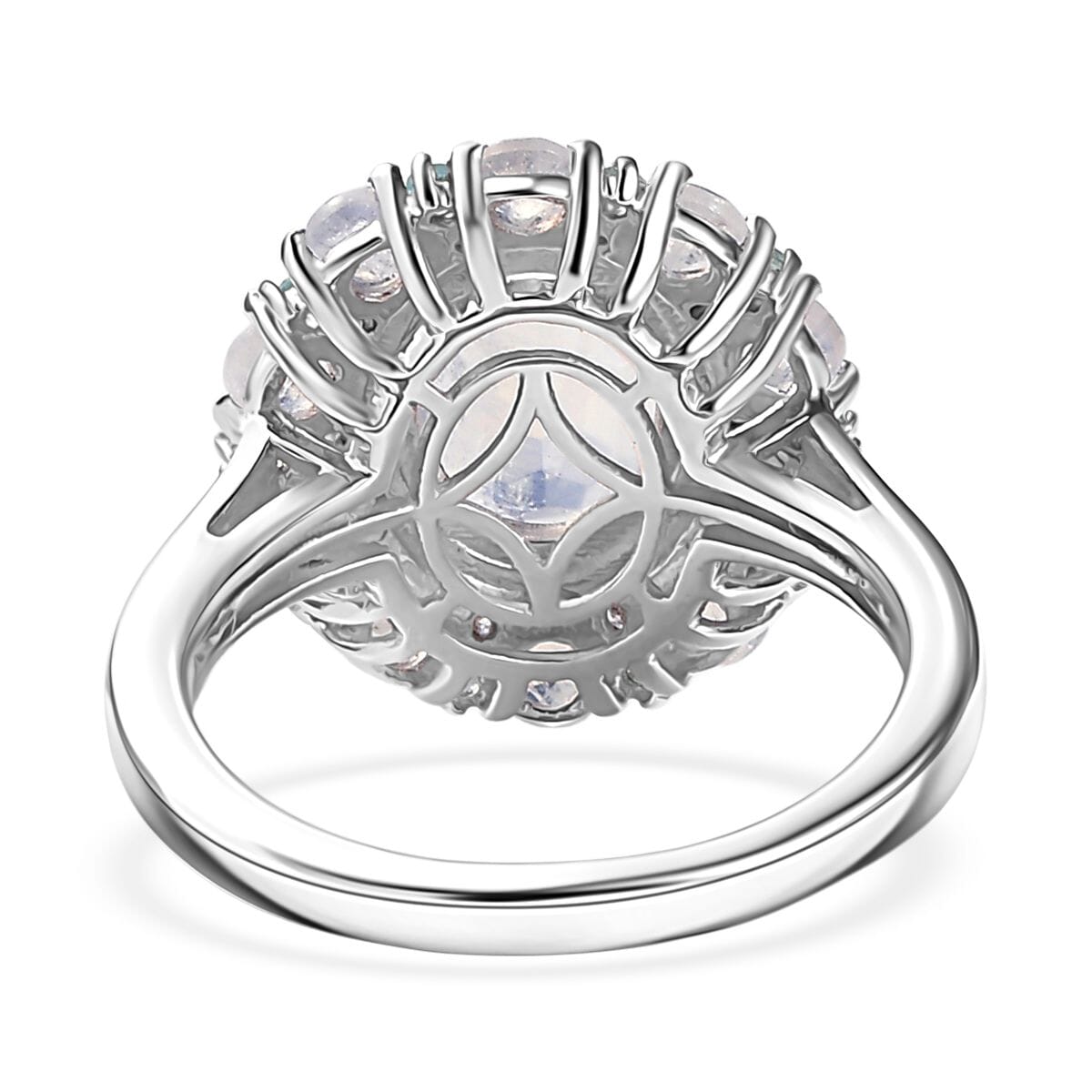 Moonstone & Multi-Gemstone Ring – For Focus & Insight