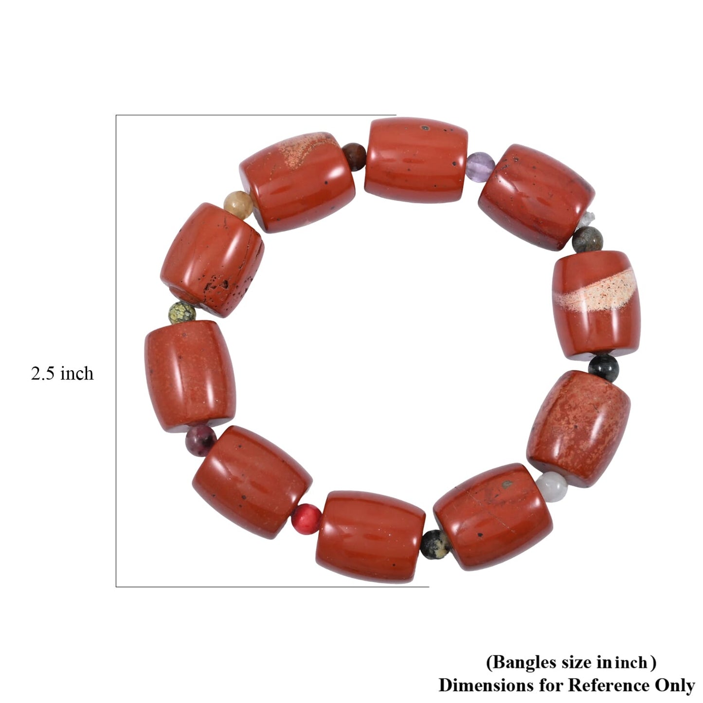 Red Jasper & Multi Gemstone Bracelet – For Overthinking & Self-Doubt