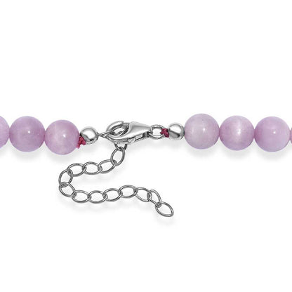 Kunzite Beaded Necklace