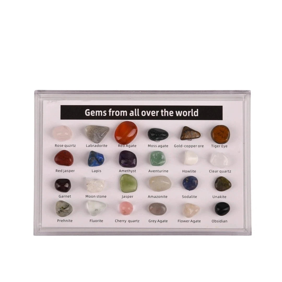 Gemstones Of The World Collection 24pcs
