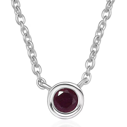 Vibrant Gemstone Pendant Necklace — Sparkle & Elegance in Every Stone