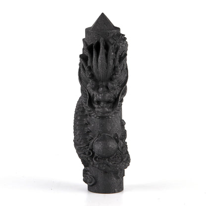 Natural Shungite Dragon Statue – A Keeper of Good Fortune