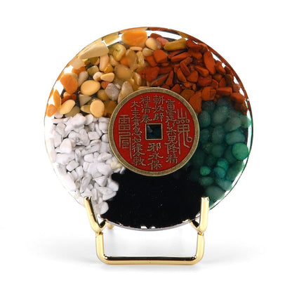 Five Elements Gemstone Display - Let Fortune Find You