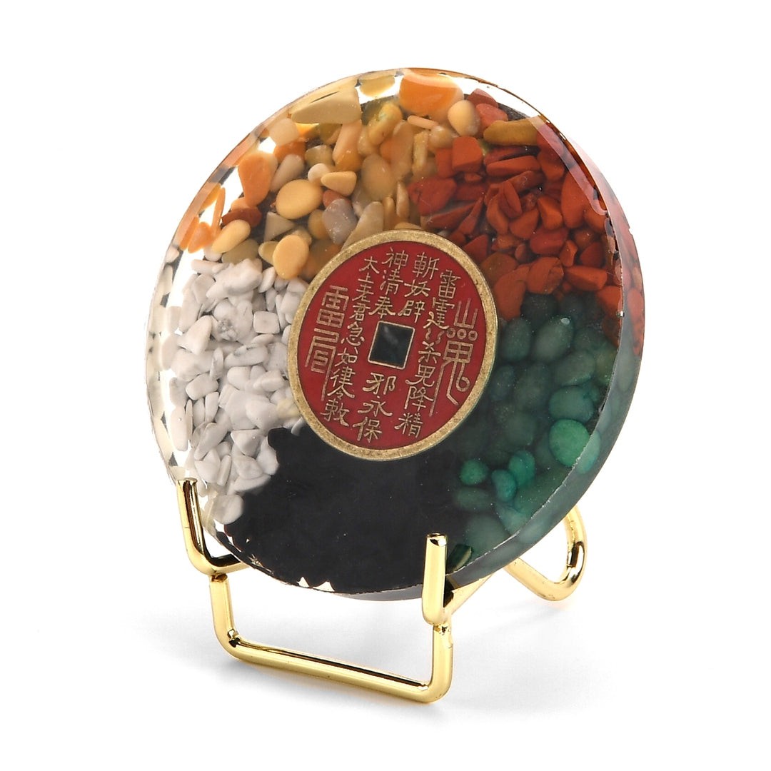 Five Elements Gemstone Display - Let Fortune Find You