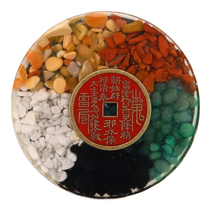 Five Elements Gemstone Display - Let Fortune Find You