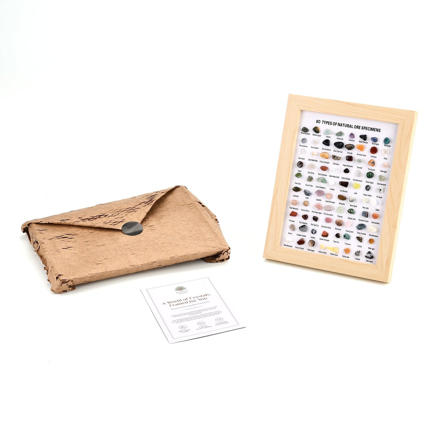 Crystal Collector’s Kit –  80-Piece Educational Display Kit