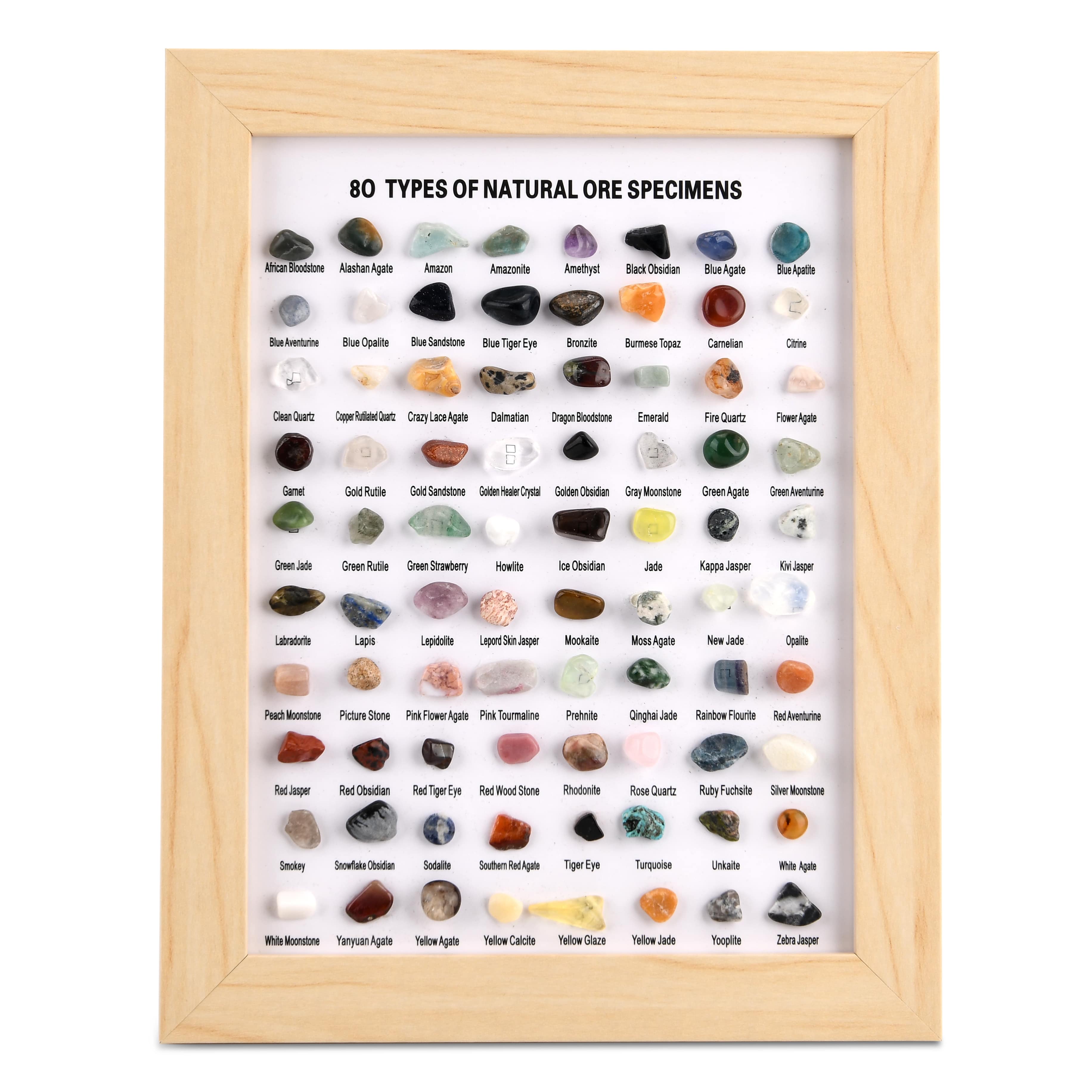 Crystal Collector’s Kit –  80-Piece Educational Display Kit