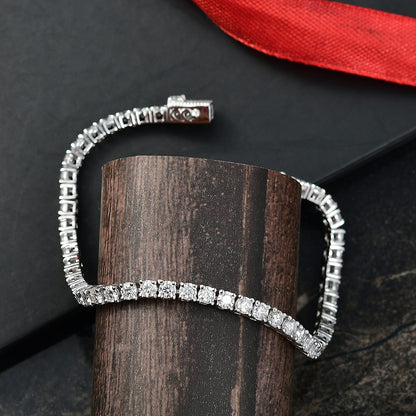 Moissanite Tennis Bracelet — Dazzling Sparkle & Timeless Luxury