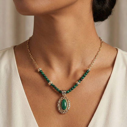 EverTrue Gemstone Tropical Forest Necklace
