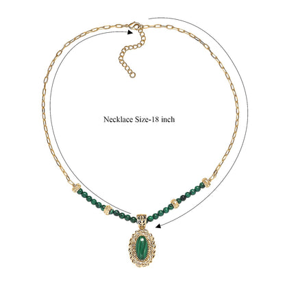 EverTrue Gemstone Tropical Forest Necklace
