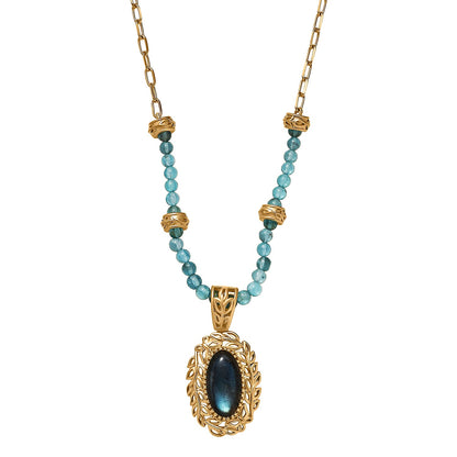 EverTrue Gemstone Tropical Forest Necklace