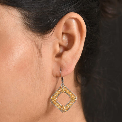 EverTrue Gemstone Beaded Dangle Earrings