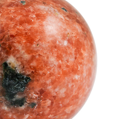 Calcite Orange Sphere – Energizing Warmth and Vitality