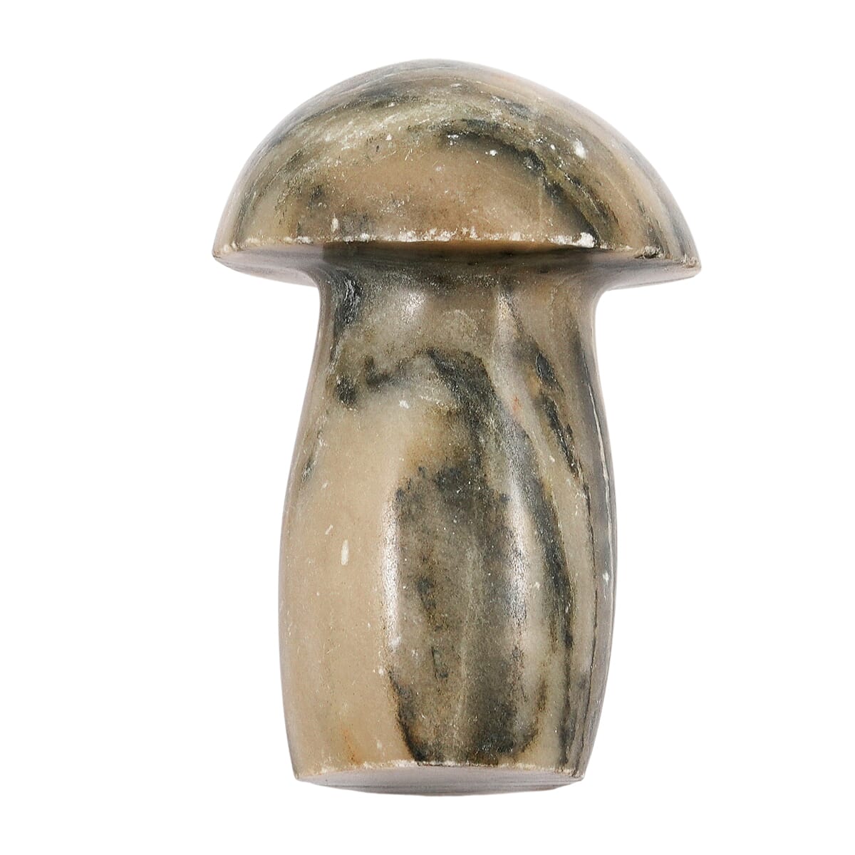 Brown Calcite Mushroom – Rooted in Resilience and Organic Balance