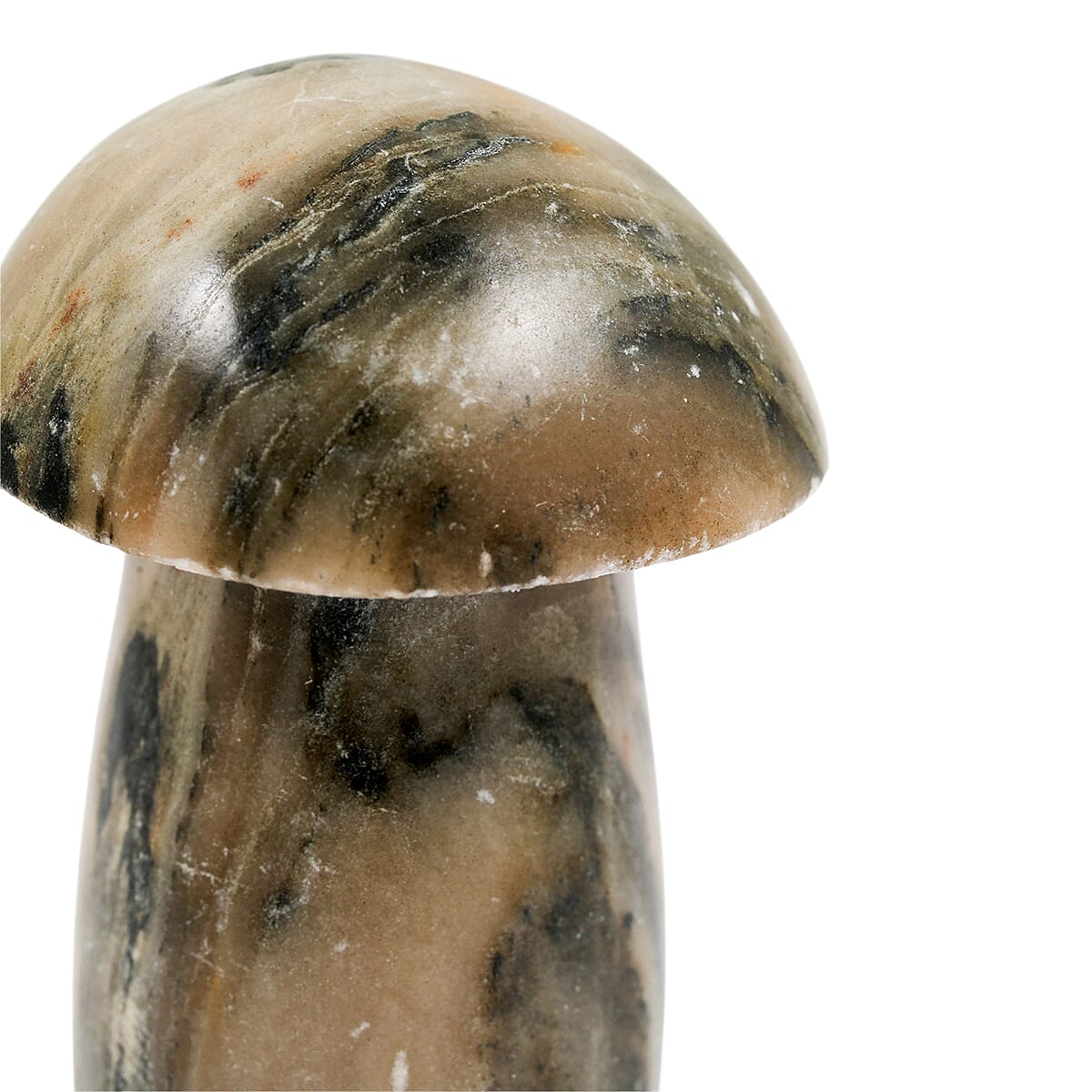 Brown Calcite Mushroom – Rooted in Resilience and Organic Balance