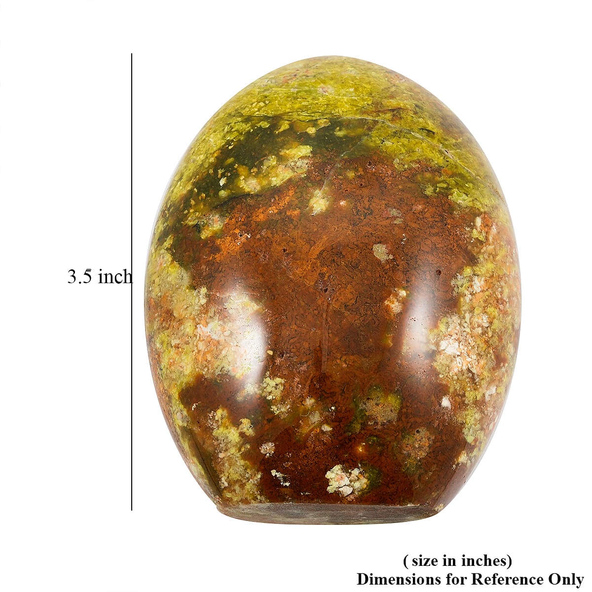 Green Opal Freeform – Organic Elegance and Serene Beauty