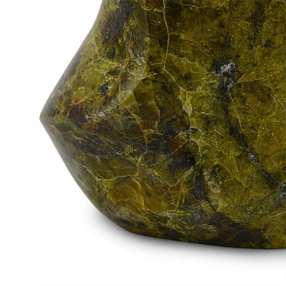 Green Opal Flame – Nature-Inspired Elegance and Calm Energy