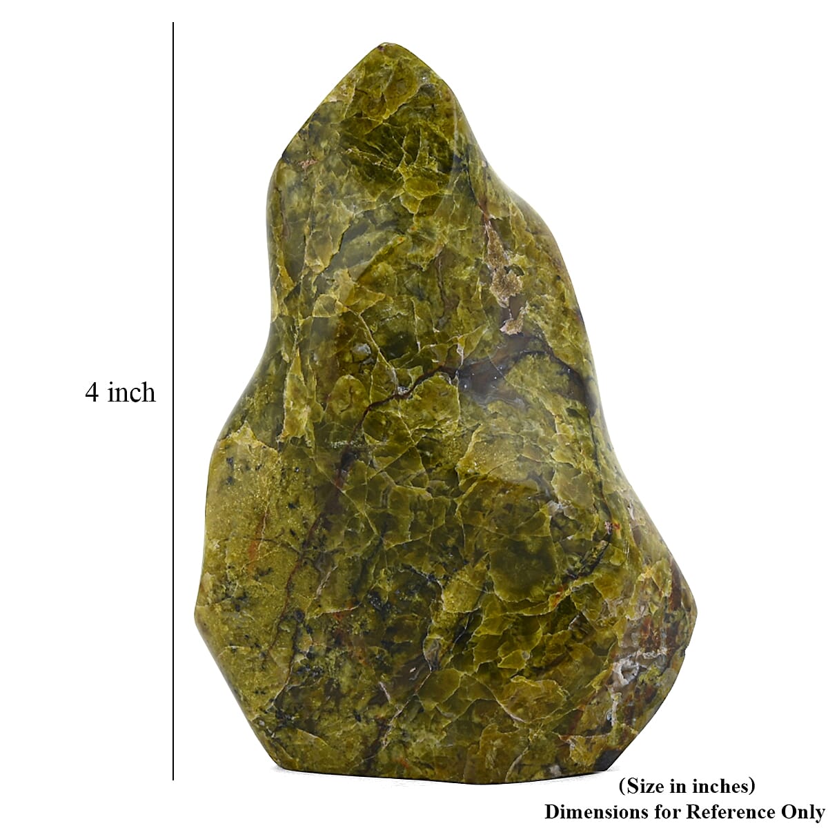 Green Opal Flame – Nature-Inspired Elegance and Calm Energy