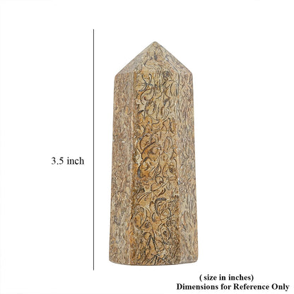 Jasper Prism Tower – Grounded Elegance and Natural Artistry