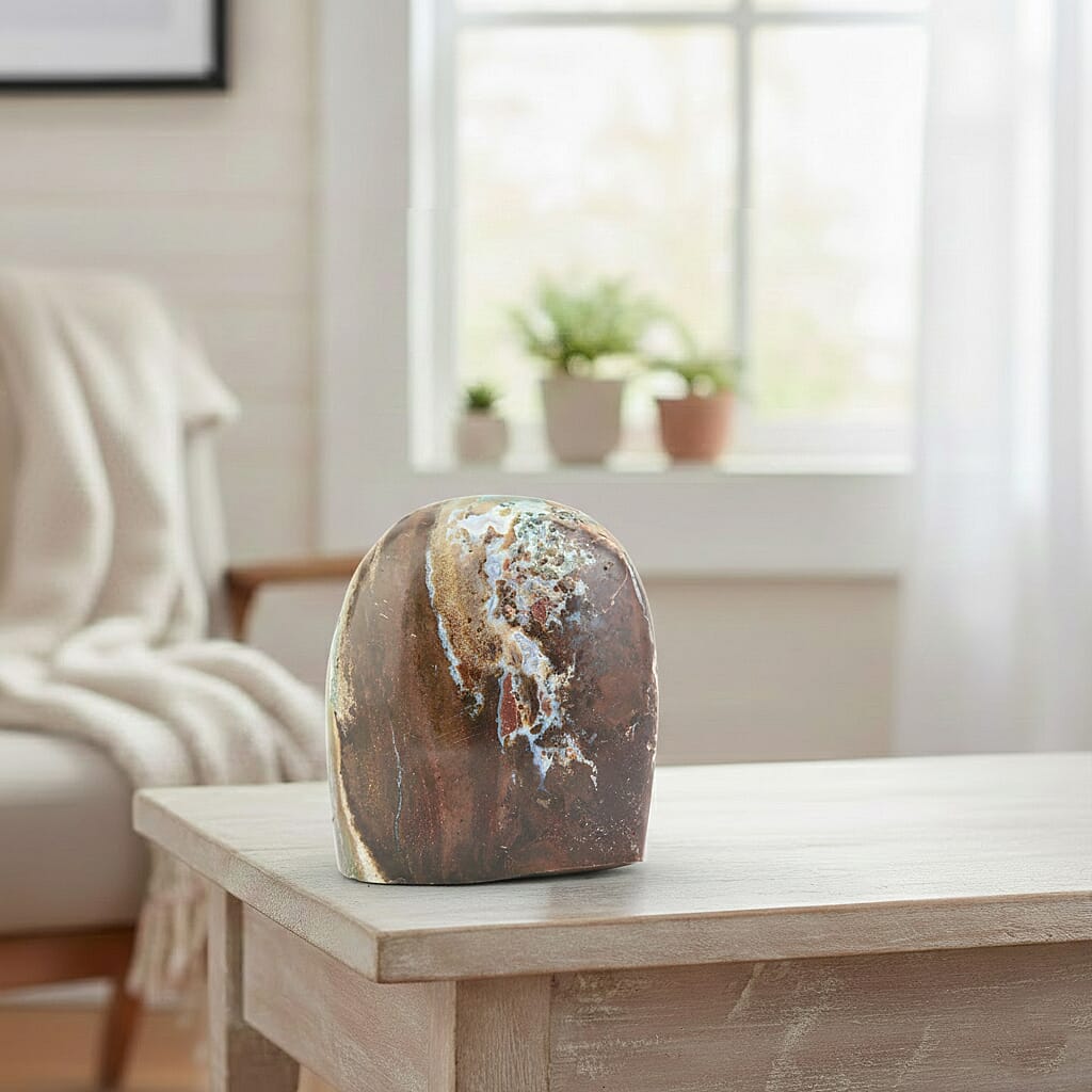 Jasper Multi-Color Freeform – Earthy Beauty and Grounding Energy