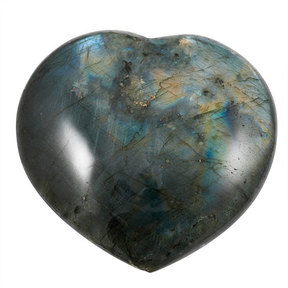 Labradorite Heart Shape – Luminous Beauty and Grounding Energy